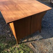 Vintage double workshop desk