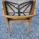 Pair of armchairs from the 50s free-span in blond beech