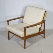 Mid Century Danish Design Lounge Chair Teak, 1960s