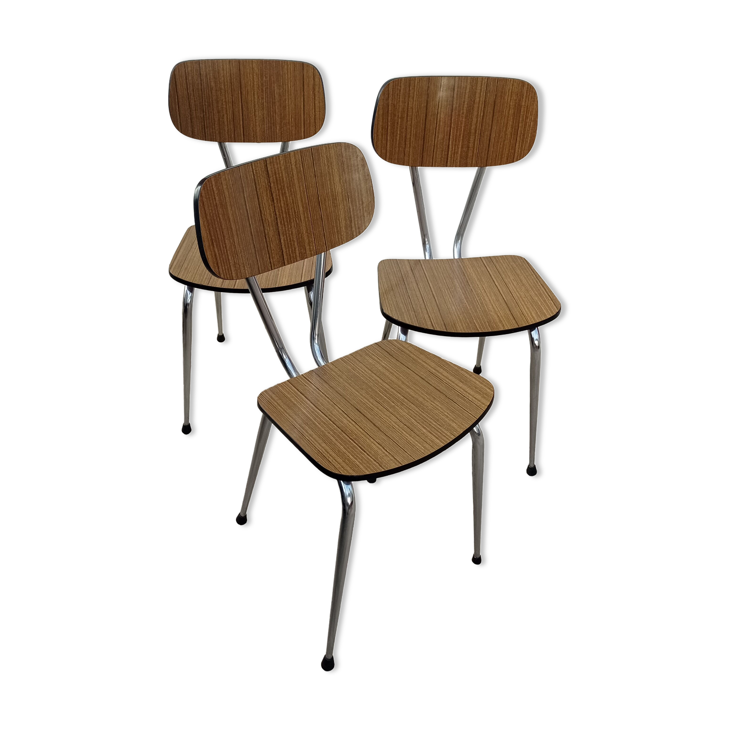 Lot chairs year 60 formica