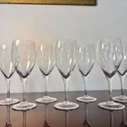 7 p. Bayel champagne glasses/wine glasses