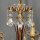 Venetian lustre. Crystal, glass, hand-painted. 12 light points.