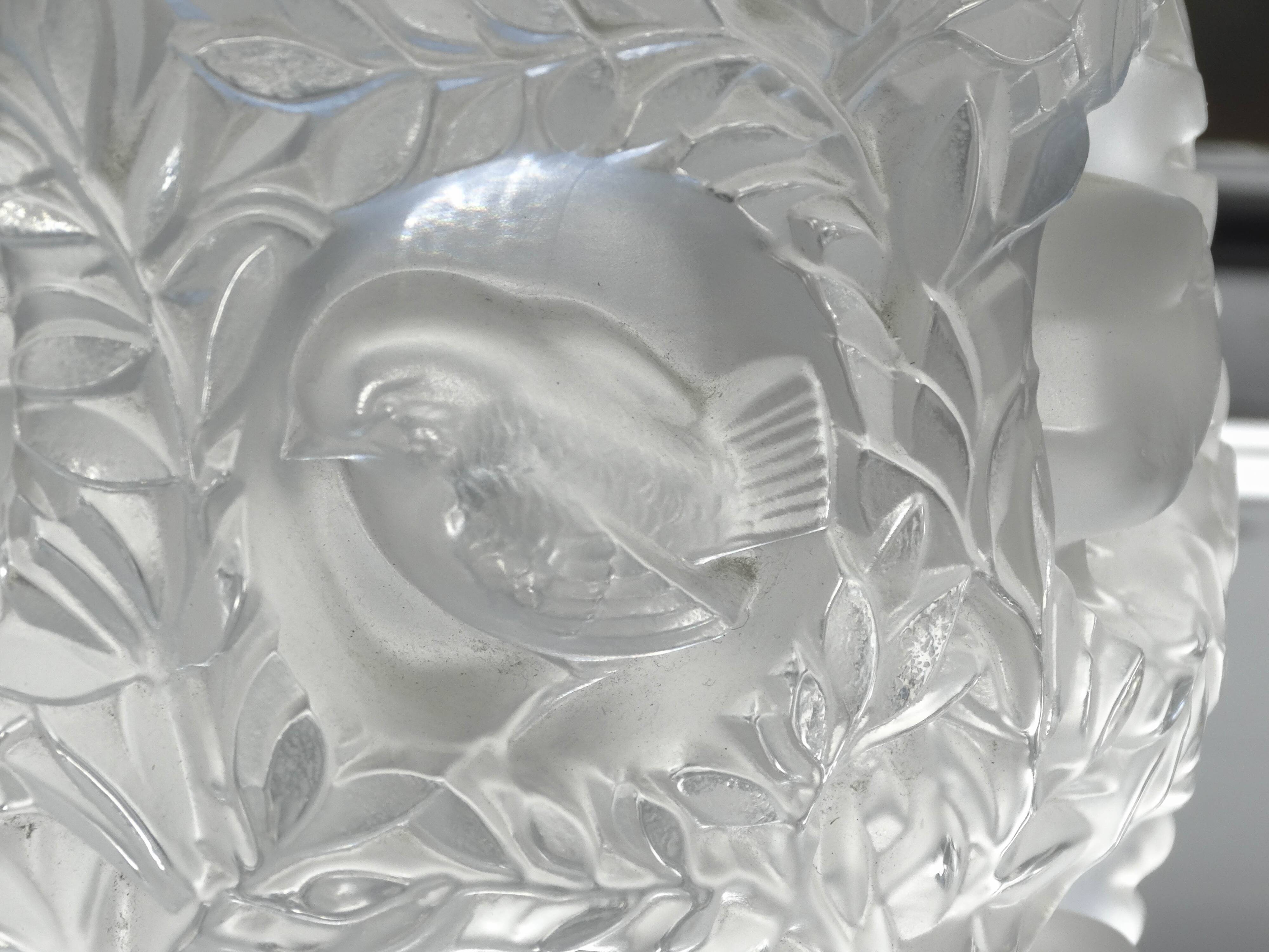 Vase René Lalique Bagatelle
