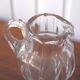 Old glass carafe