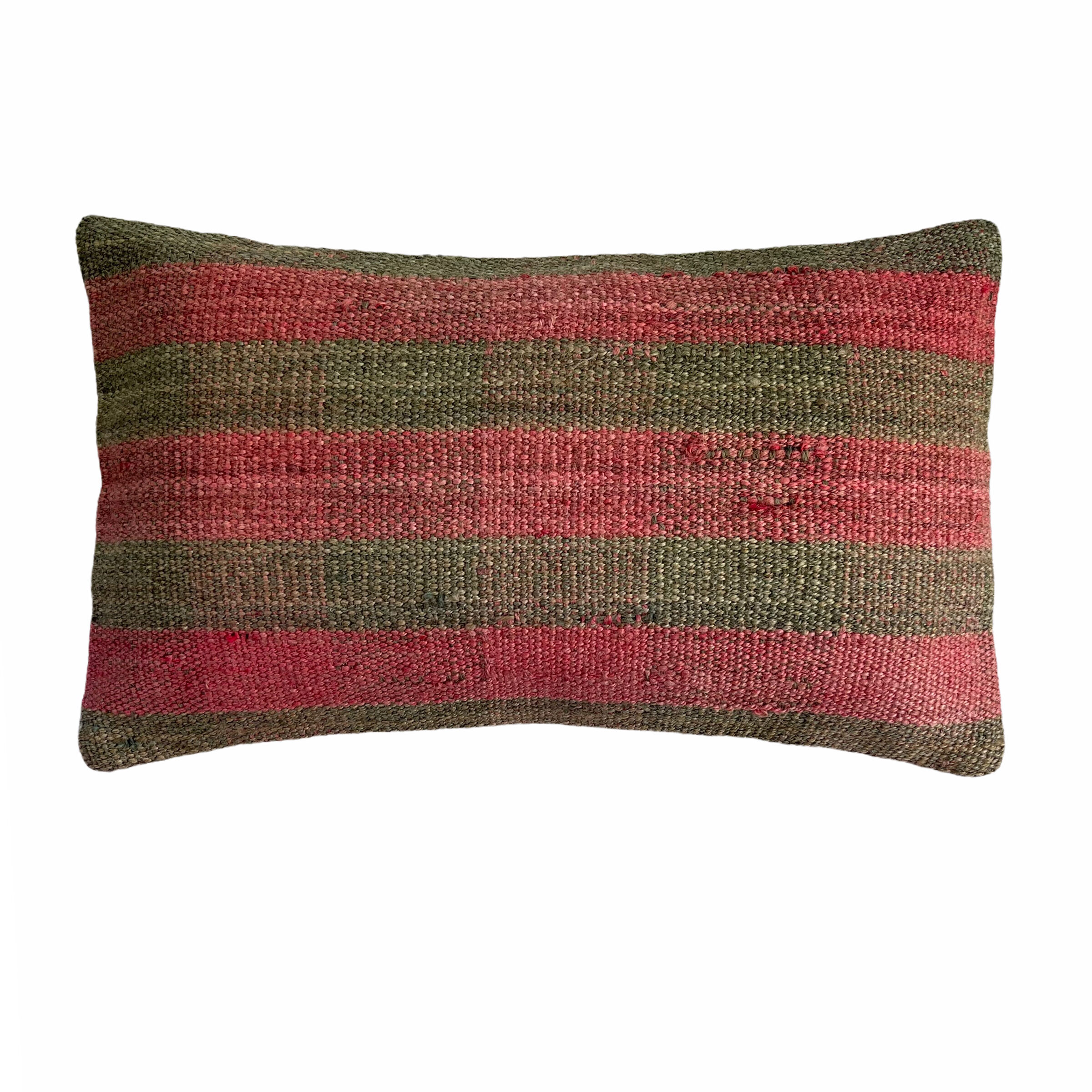 Housse de coussin kilim turque vintage 30 x 50 cm