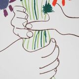 Pablo Picasso: The Bouquet of Peace, signed lithograph