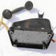 Telephone in black bakelite dial with call system