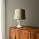 Vintage table lamp Ingo Maurer opal glass Design M ML1 1960s