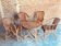 Vintage rattan garden furniture