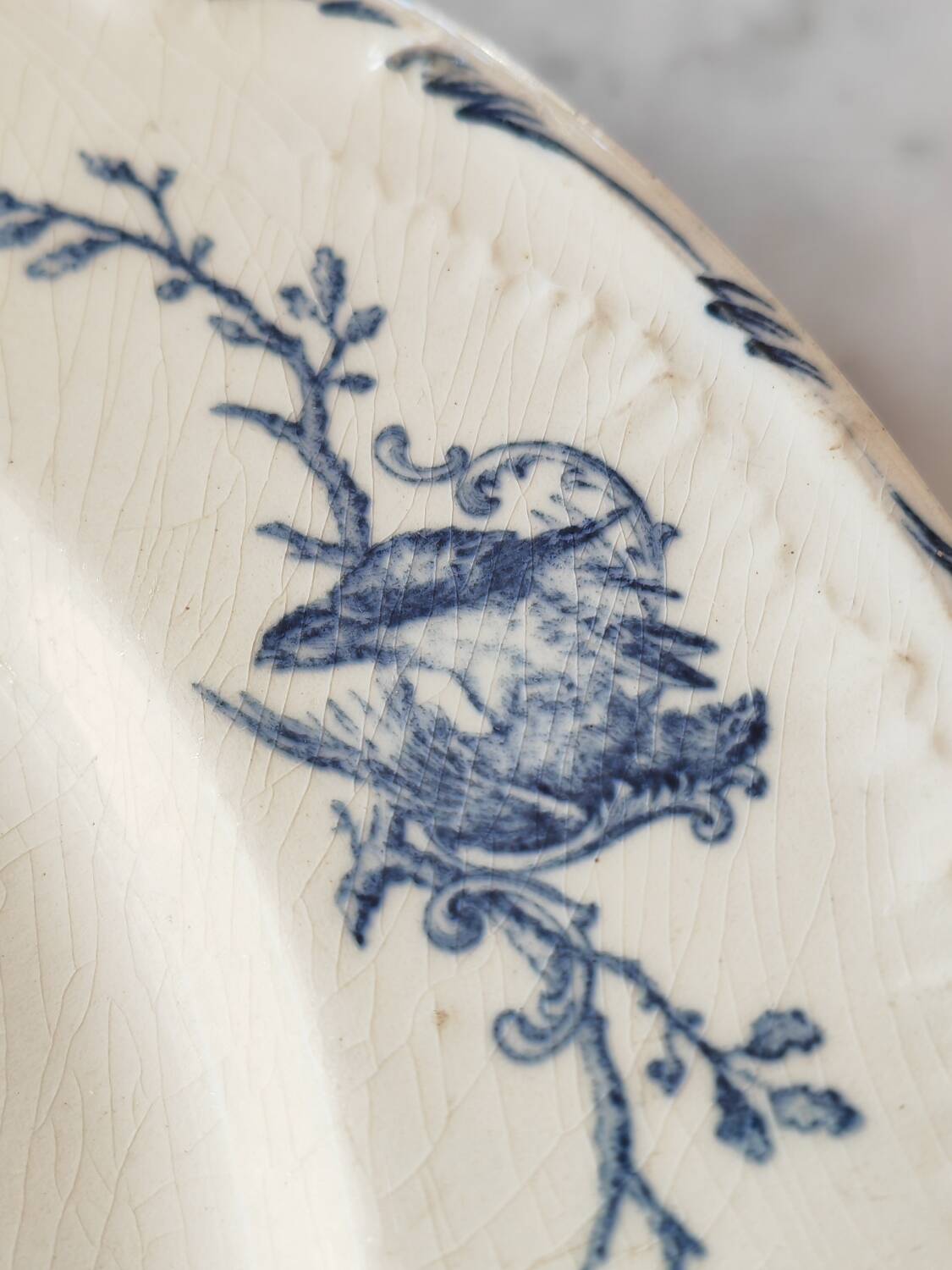 Gien plate, 19th century