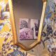 Gilded Mirror XX France Vintage Decoration Classic Gilded Wooden Frame