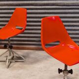 Pair of swivel chairs by Miroslav Navratil for Vertex