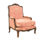 Fauteuil bergère de style Louis XV