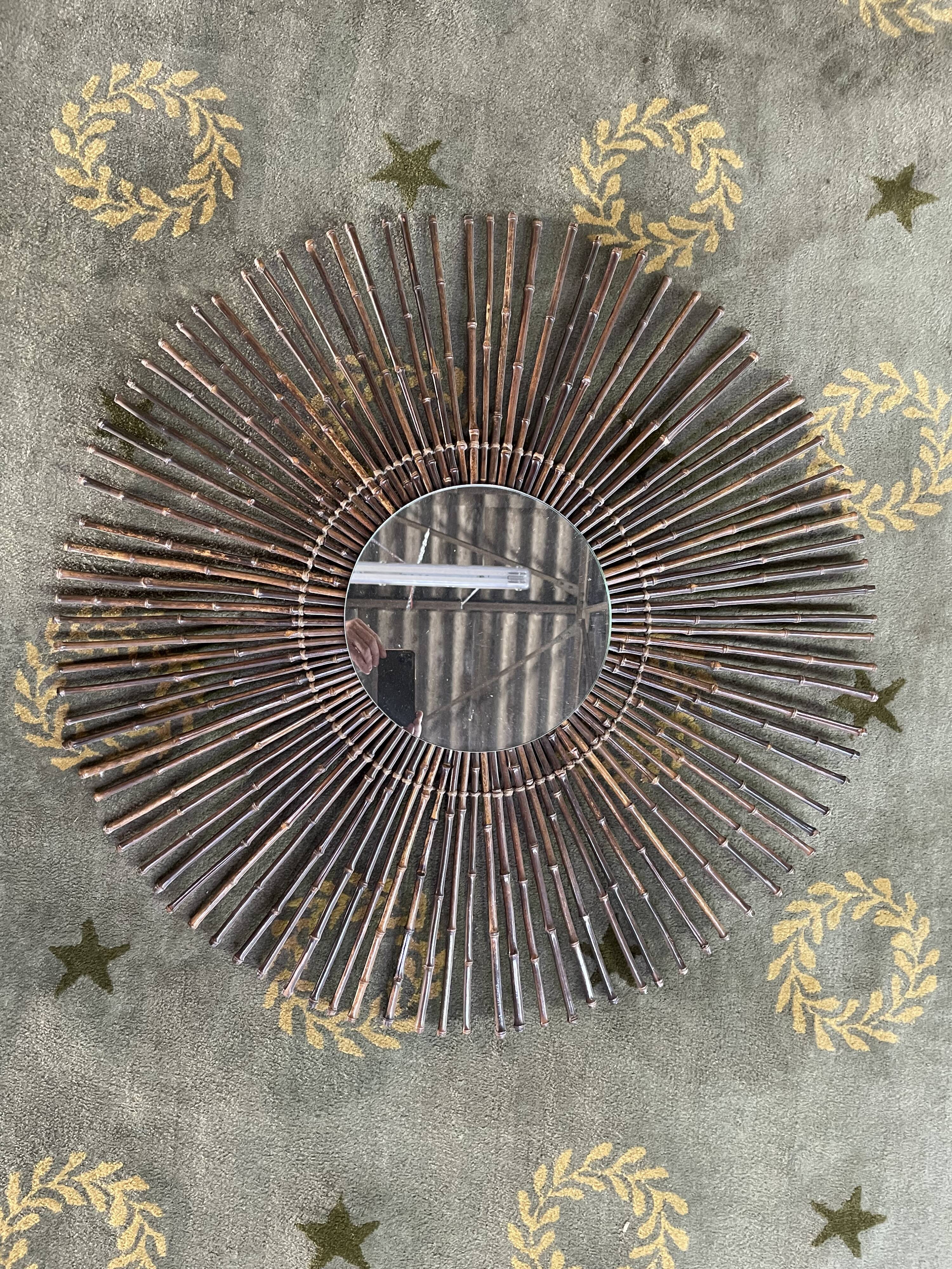 Sun bamboo mirror 1950