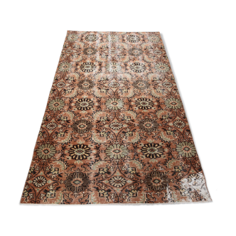 Shabby chic floral ethnic rug 232x133