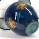 Lacquered ceramic lamp signed Grech