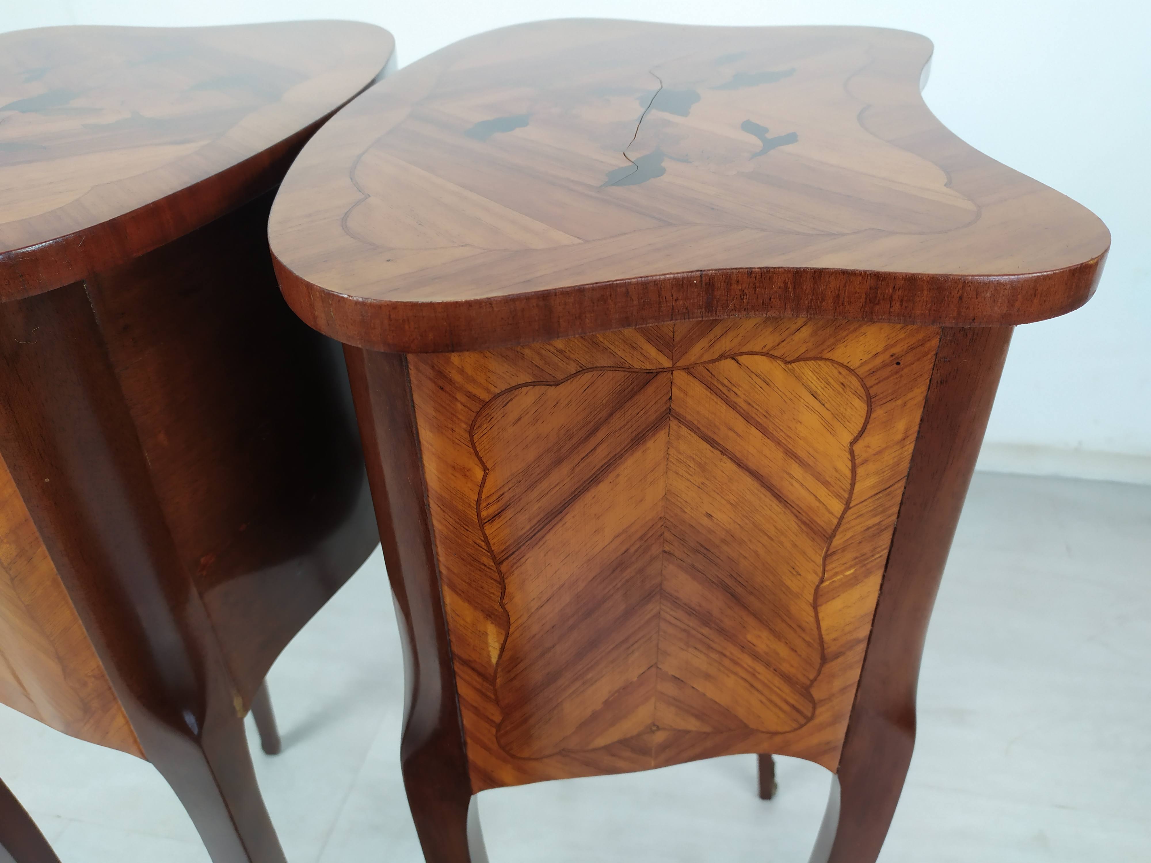 Pair of Louis XV bedside tables