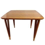 Lauritz Larsen coffee table, cherry wood, Denmark 1960s