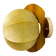 Italian "Cocoon" wall light, resin and pine wood, 1970