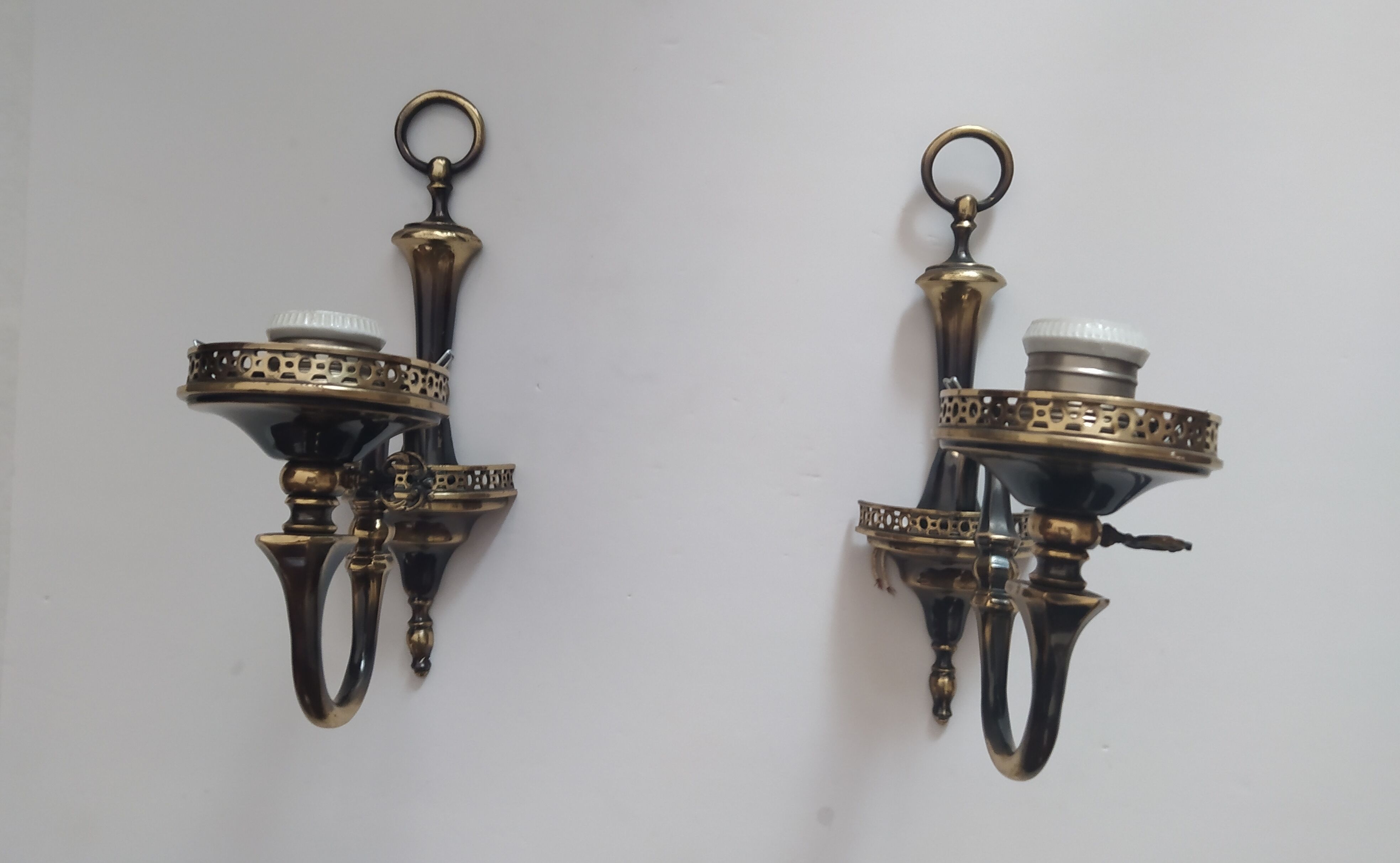 Pair of vintage sconces
