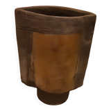 Stoneware vase, Dieulefit pottery