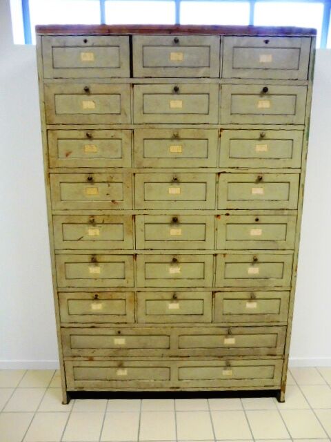 Clamshell cabinet haberdashery 1920