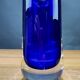Blue glass vase