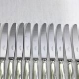 Christofle - Cutlery Set 61 Pieces Crossed Ribbons Silver Metal