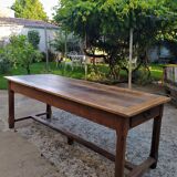 Solid oak farmhouse table