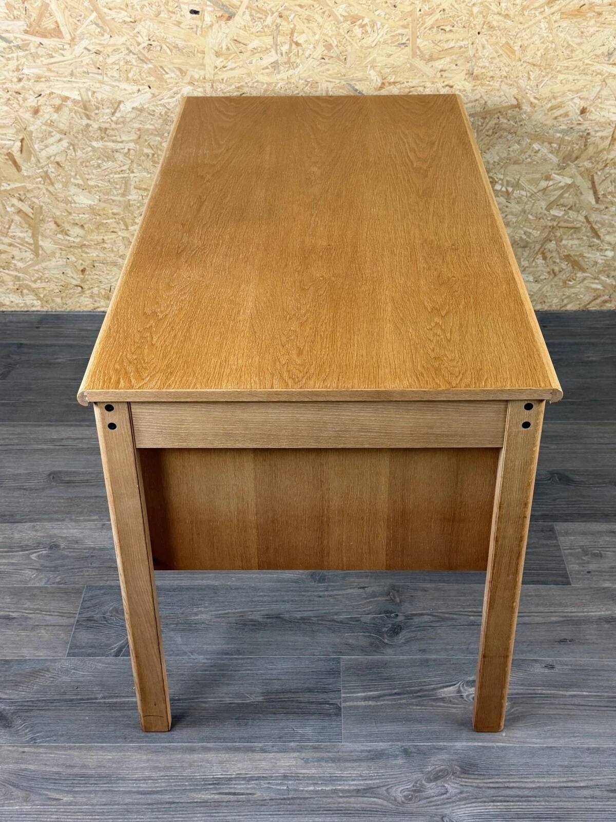 1960s 1970s Oak Writing Desk Sliding Top by Peter Løvig Nielsen for Løvig