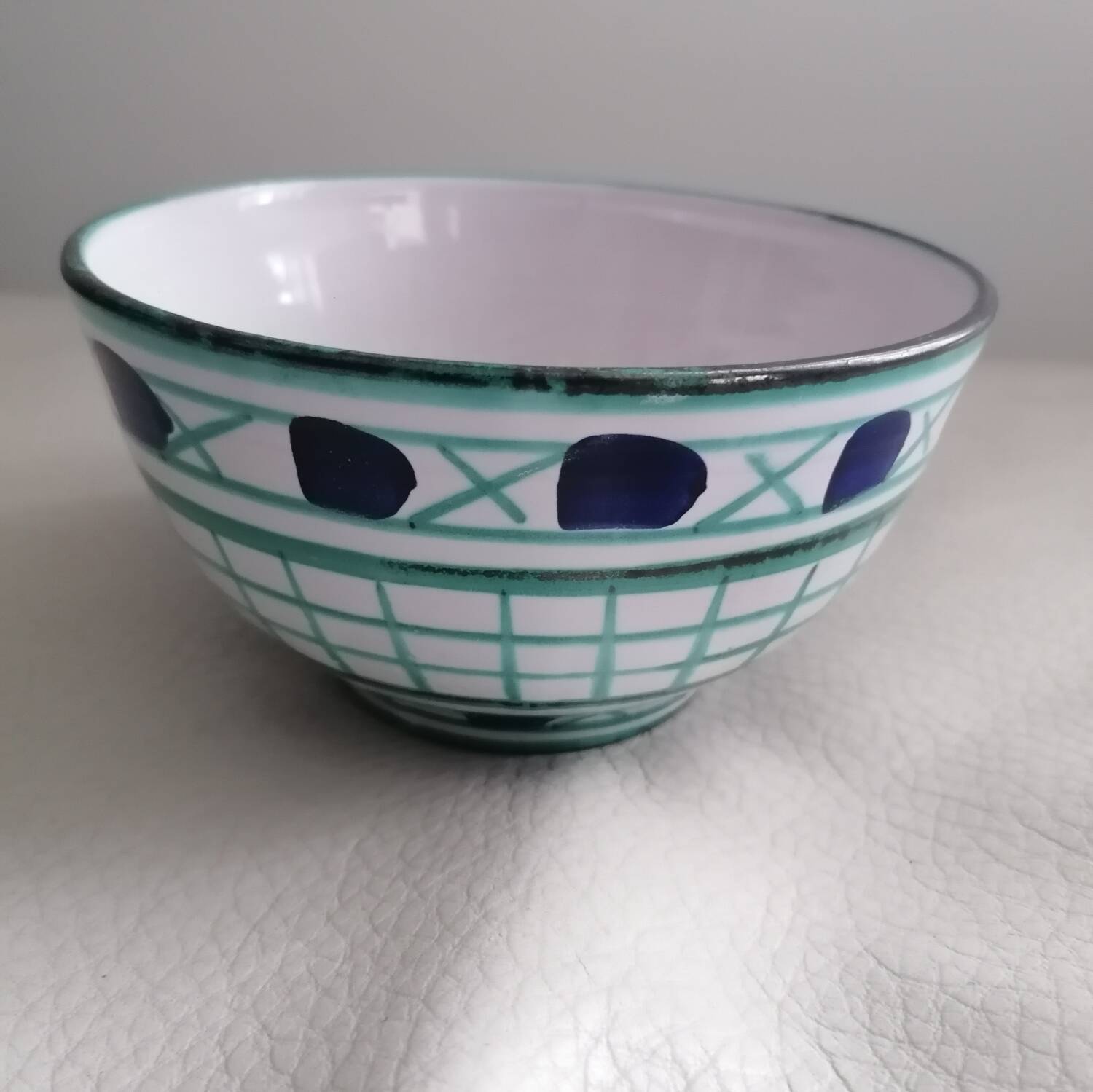 Bowl and cup signed Robert Picault Valauris