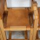 Ensemble de 4 chaises et table basse Maison Regain, France, circa 1970