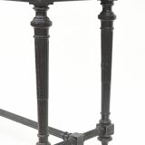 Black laqué wooden console