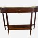 Louis XVI style mahogany console, 19th century
