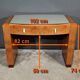 Small Amboyna Burl Desk, Speich Frères, Art Deco – 1930