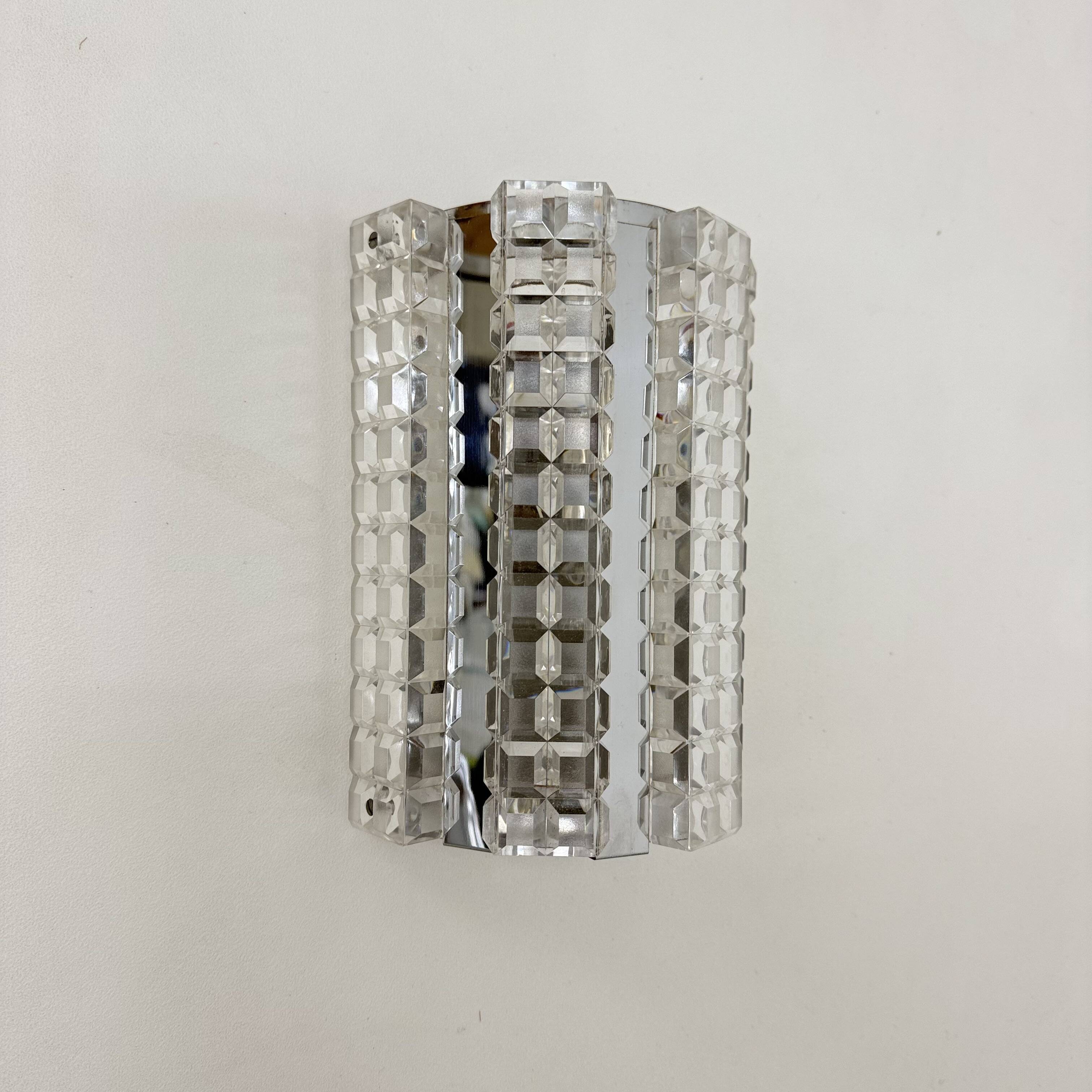Mid-century design wall lamp sconce , 1970s