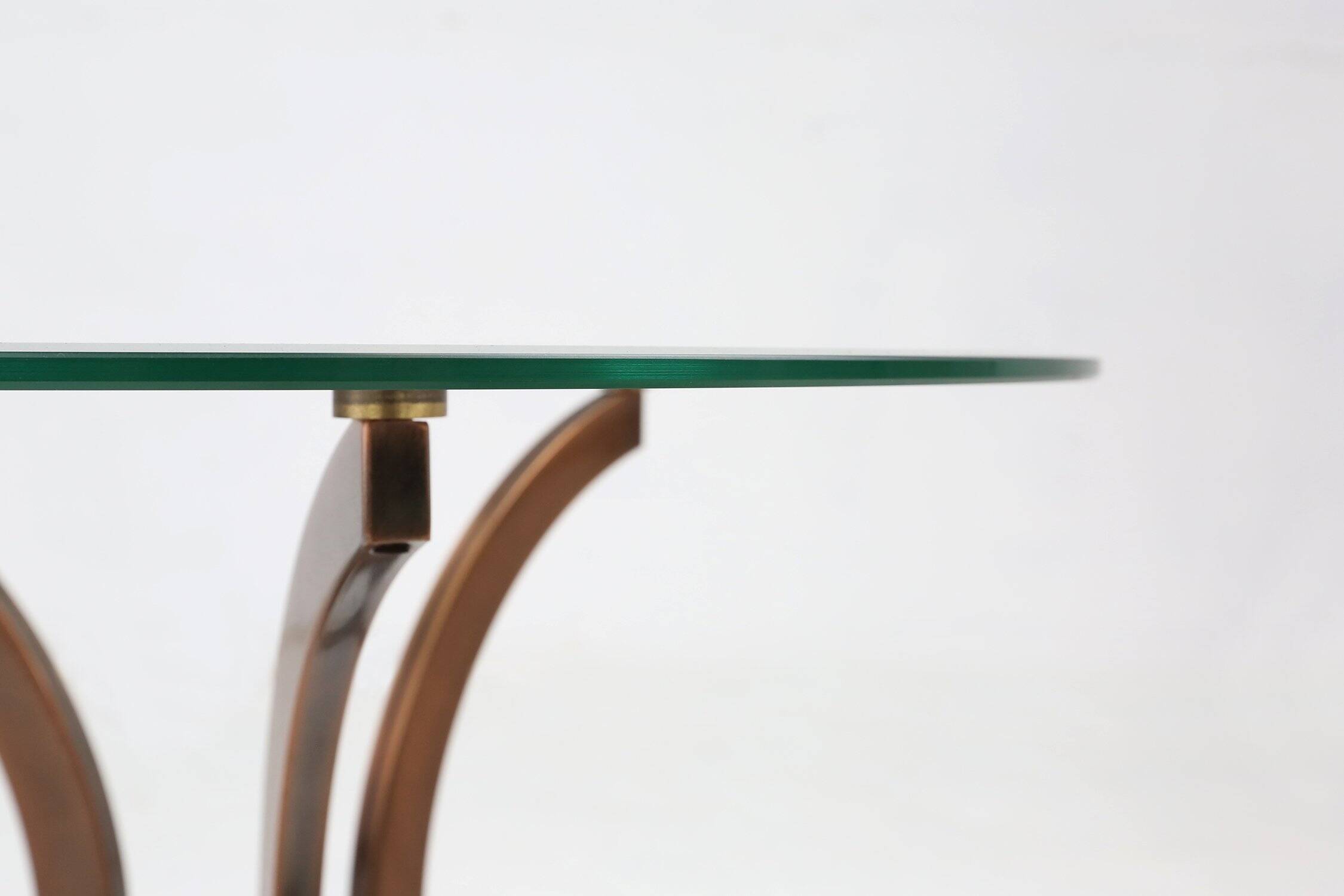 Hollywood Regency Side Table from Belgo Chrom, Belgium, 1980s