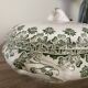 Badonvillier iron clay vegetable dish with clover decoration