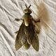 Vintage brass ashtray in the shape of a fly - Made in Italy