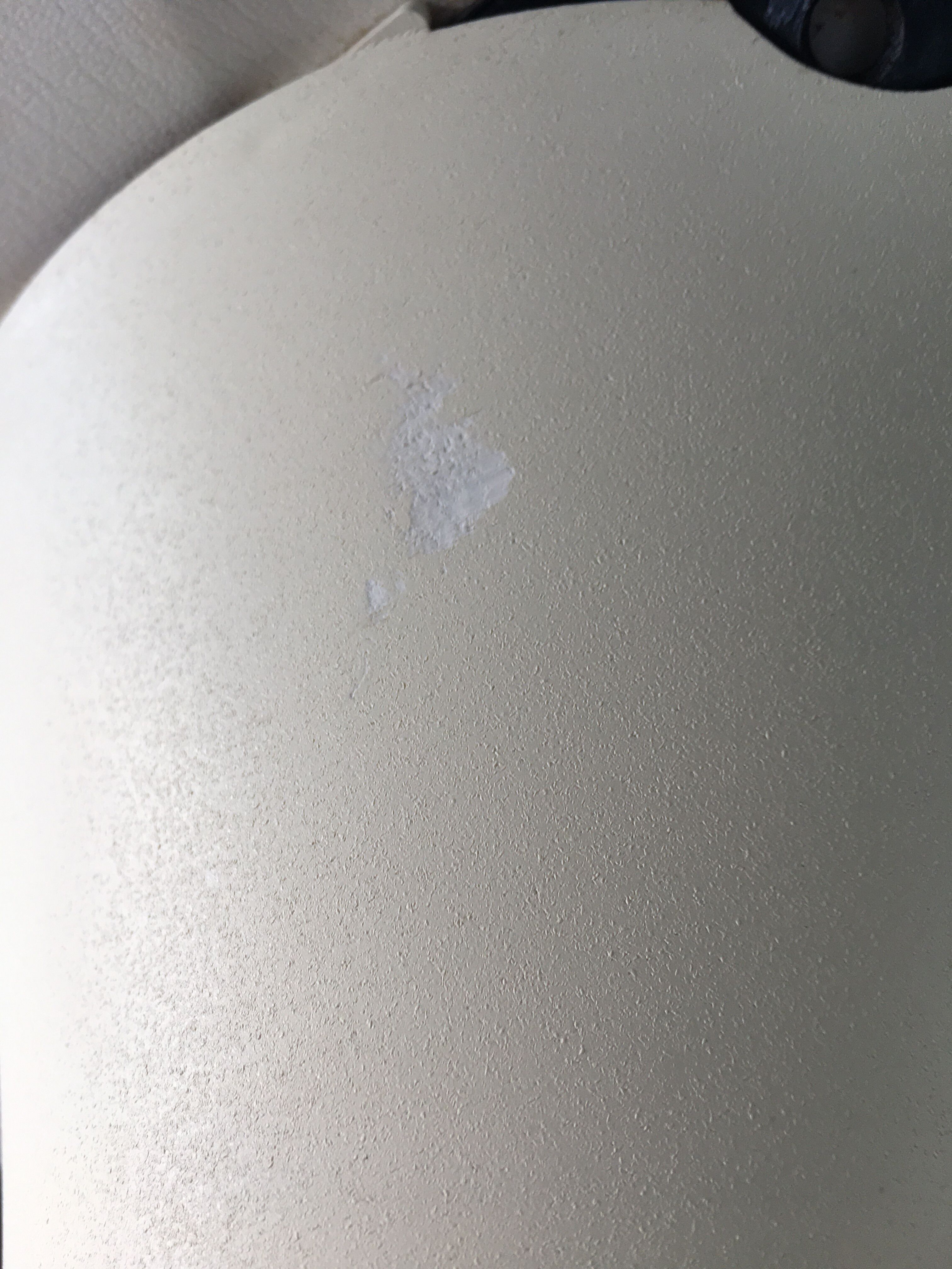 Orange tulip foot armchair