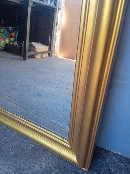 Miroir Louis Philippe bois doré ep XIX em - 110 cm