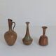 3 vase en céramique par Gunnar Nylund Rörstrand Suède, années 1950