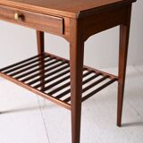 Pair of mid-century Scandinavian mahogany nightstands