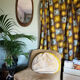 60s mirror in Italian wood