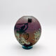 Vase Studio Glass Robert Pierini Signé Numéroté 1985 Verrerie d'Art