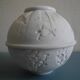 old Limoges Deshoulières porcelain tealight holder