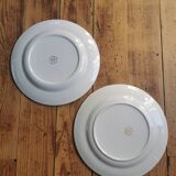 Mismatched vintage dinner plates
