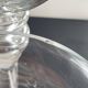 Duo of xl tealight holders in vintage crystal