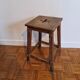 Wooden workshop stool