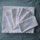 White cotton damask tablecloth with 6 towels